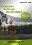 Kecamatan Barangin Dalam Angka 2018