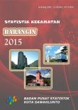 Statistik Kecamatan Barangin 2015