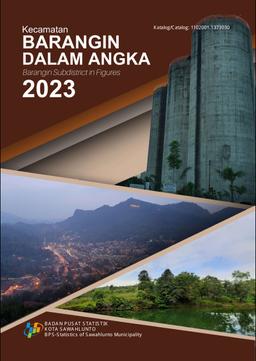 Kecamatan Barangin Dalam Angka 2023